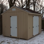 Oak Creek WI 10x12 Gable with service door